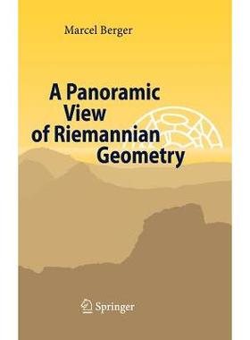 现货 A Panoramic View of Riemannian Geometry: 9783540653172