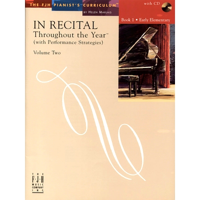 预订 In Recital(r) Throughout the Year, Vol 2 Bk 1: With Performance Strategies: 9781569394670