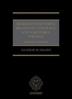 【预订】Remedies for Torts, Breach of Contract, and Equitable Wrongs