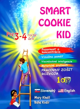 预订 Smart Cookie Kid pre 3-4 ročné deti Pozornosť a koncentrácia Vizuálna pamäť Viacnásobné inteli