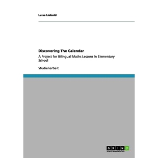 Calendar 9783656029410 School Maths Discovering The Lessons Project Elementary 预订 for Bilingual