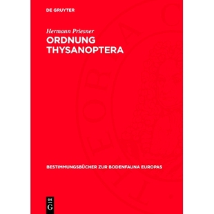 预订 Ordnung Thysanoptera: (Fransenflügler, Thripse): 9783112760420