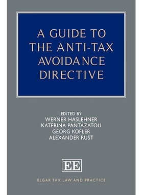 预订 A Guide to the Anti-Tax Avoidance Directive 反避税指令指南: 9781789905762