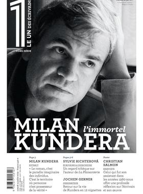 米兰·昆德拉纪念报 周刊特别版 回忆录 赠昆德拉作品书目 法国进口阅读材料 法语原版 Le 1 Hors-Série MILAN KUNDERA
