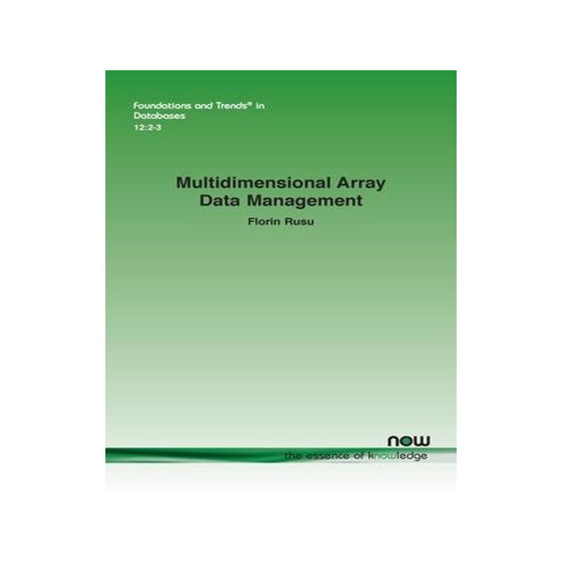 [预订]Multidimensional Array Data Management 9781638281481