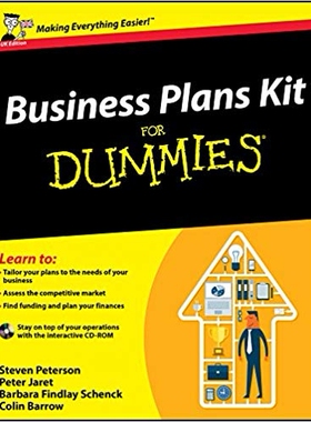 预订 Business Plans Kit for Dummies 商业计划纲要达人迷: 9780470743812