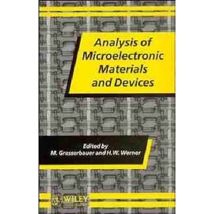 预订 Analysis Of Microelectronic Materials & Devices (Paper): 9780471950134