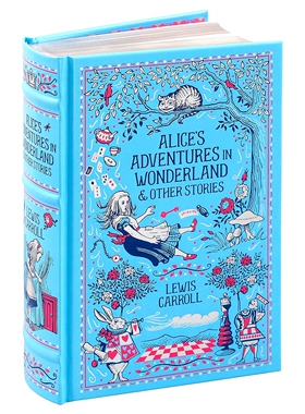预售 巴诺经典 皮革精装版 爱丽丝漫游仙境 英文原版 Alice's Adventures in Wonderland and Other Storie