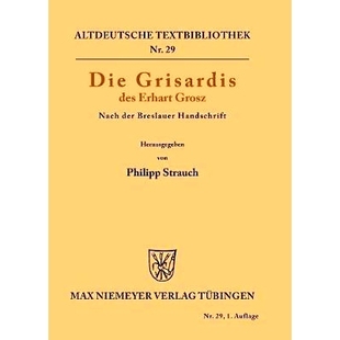 Nach 9783110482966 Grisardis Handschrift Breslauer der Grosz Erhart des Die 预订