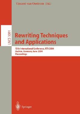 【预订】Rewriting Techniques and Applications