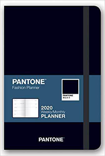 【预售】pantone planner 2020 compact mini infinite black