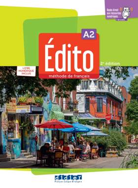 现货法语原版教材EditoA2