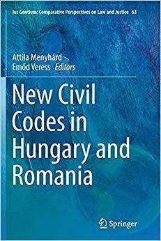 【预售】New Civil Codes in Hungary and Romania