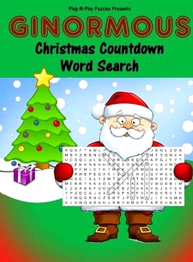 预订 Ginormous Christmas Countdown Word Search: 9781540647115