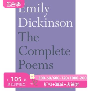 英文原版艾米莉·狄金森诗集完整版 Complete Poems Emily Dickinson
