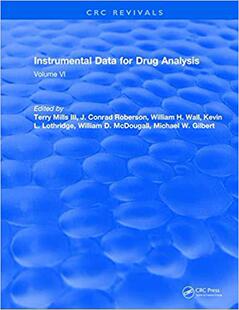 Analysis Instrumental Volume Edition Second Drug for Data 预售