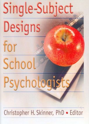 【预订】Single-Subject Designs for School Psychologists