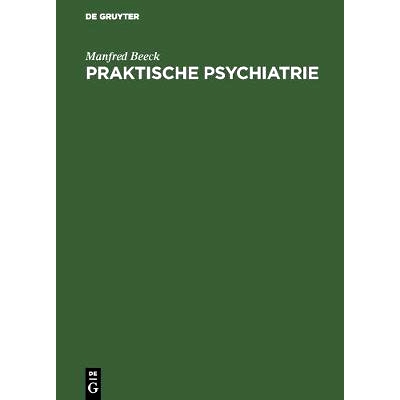 预订 Praktische Psychiatrie: 9783111106212