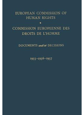 预订 European Commission of Human Rights / Commission Europeenne des Droits de l’Homme: Documents and / et Decisions: 9
