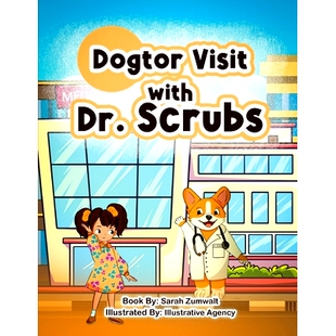 Dogtor Scrubs Visit Dr. 9798326295958 With 预订
