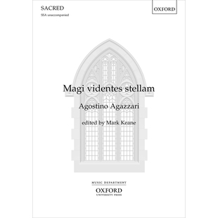 预订 Magi videntes stellam 魔法使看见星星：上声部多重音乐: 9780193554351
