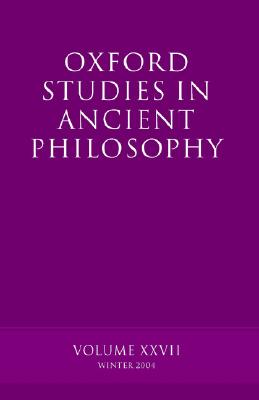 【预订】Oxford Studies in Ancient Philosophy XXVII
