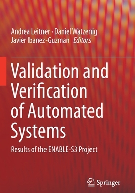【预订】Validation and Verification of Automated Systems