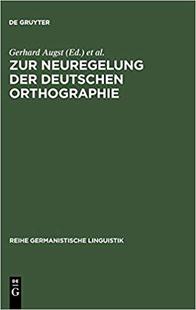 Neuregelung Zur der deutschen 9783484311794 Orthographie 预订