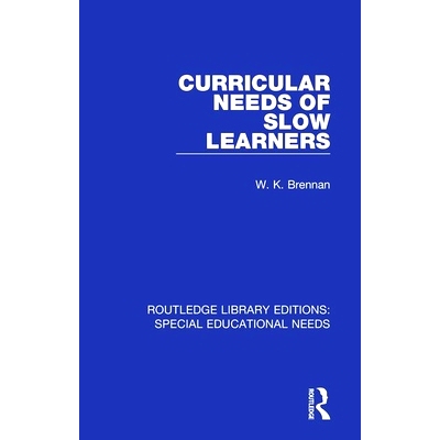 预订 Curricular Needs of Slow Learners 初学者的课程需求: 9781138597839