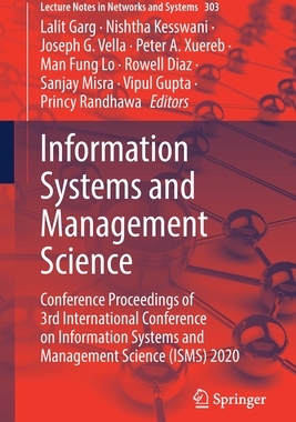 【预订】Information Systems and Management Science: Conference Proceedings of 3rd Internationa 9783030862220