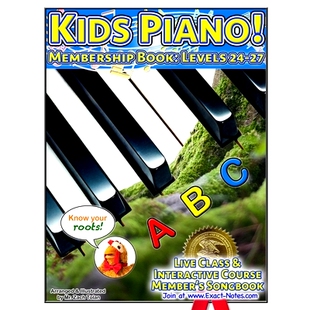 Course Piano Levels Book 预订 Interactive Members Membership Class Live 9798358921894 Songbook Kids