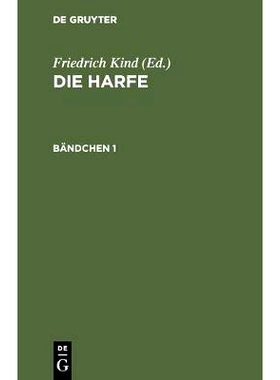 预订 Die Harfe Bdch.1 (Kind) Kh: 9783111298962