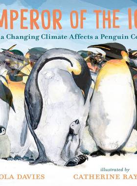现货 英文原版 帝企鹅日记 儿童科普绘本 气候变化保护环境 Catherine Rayner绘 Emperor of the Ice