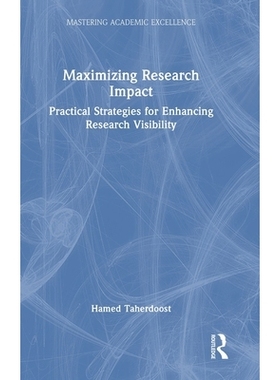 预订 Maximizing Research Impact: Practical Strategies for Enhancing Research Visibility: 9781032995533