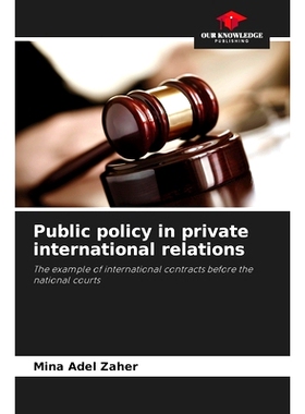 预订 Public policy in private international relations: 9786206231097