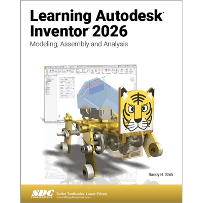 预订 Learning Autodesk Inventor 2026 Modeling, Assembly and Analysis 学习 Autodesk Inventor 2026：建模、装配与分析 97816