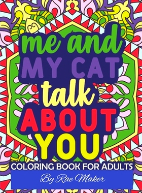 预订 Cat Quote Coloring Book: 9798822046238