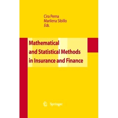 预订 Mathematical and Statistical Methods for Insurance and Finance: 9788847056015