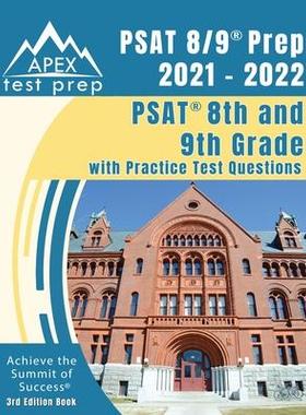 [预订]PSAT 8/9 Prep 2021 - 2022: PSAT 8th and 9th Grade with Practice Test Questions [3rd Edition Book] 9781628456820