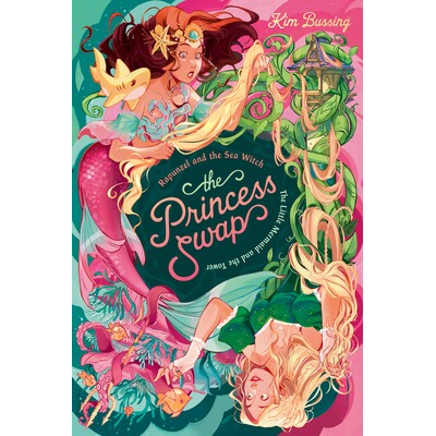 预订 长发公主和海女巫 或小美人鱼和塔 童话民间故事 英文 Rapunzel and the Sea Witch or, The Little Mermaid and the Tower
