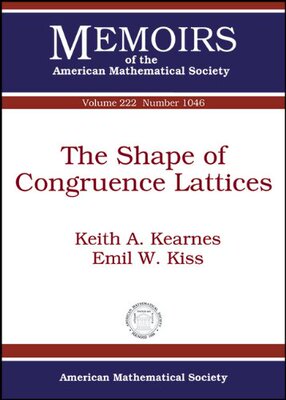 【预售】The Shape of Congruence Lattices