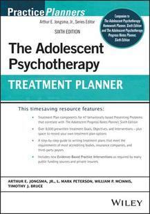 Sixth Treatment Planner 9781119886884 Edition Adolescent 现货The Psychotherapy