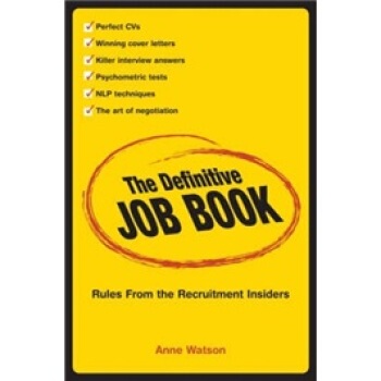 【预订】The Definitive Job Book - Rules From The Recruitment Insiders