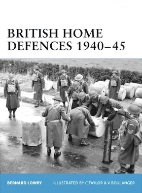预订 British Home Defences 1940-45: 9781841767673