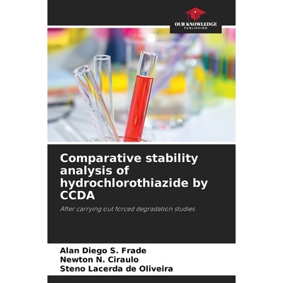 预订 Comparative stability analysis of hydrochlorothiazide by CCDA: After carrying out forced degradation studies CCDA