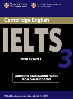 【预售】Cambridge Ielts 3 Student’s Book with Answers: Examination Papers from the University of Cambridge Local E...