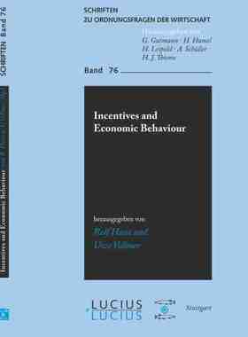 【预订】Incentives and Economic Behaviour 9783828203082