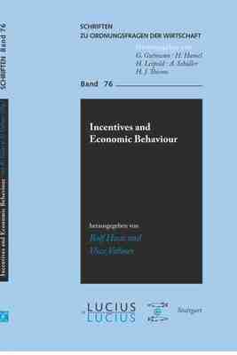 【预订】Incentives and Economic Behaviour 9783828203082