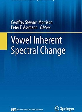 【预订】Vowel Inherent Spectral Change
