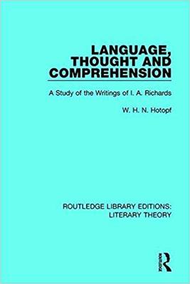 【预售】Language, Thought and Comprehension